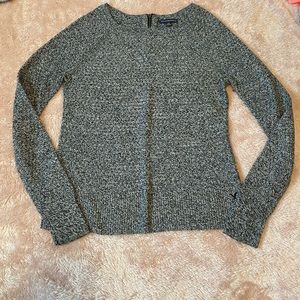 Heather Grey AE Women’s Sweater w/zipper